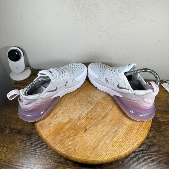 Nike Air Max 270 White Platinum Violet Women's Size 6.5 Shoe Sneakers AH6789-120 - Picture 5 of 9
